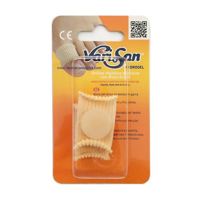 Imagen de Varisan anillos digitales disco gel talla mediana 2 u 7012