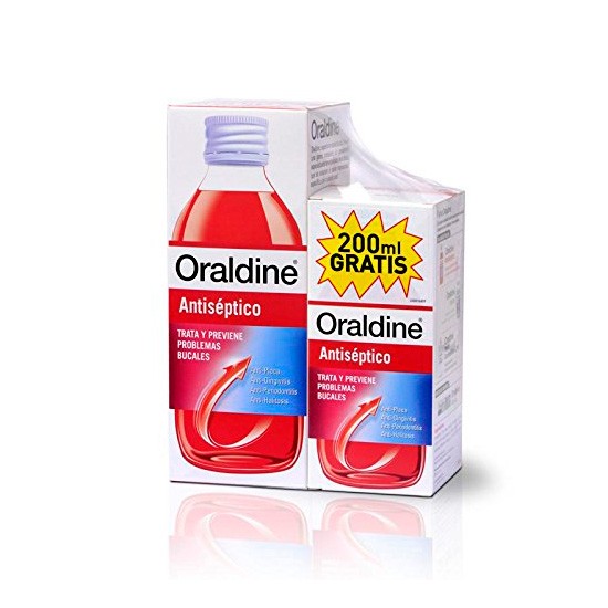 Imagen de Oraldine Antiséptico Pack 400ml + 200ml