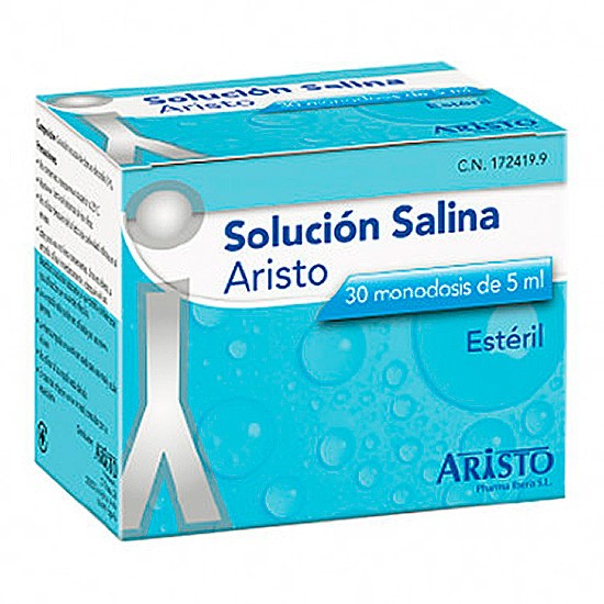 Imagen de Aristo solucion salina 30 monodosis x 5ml