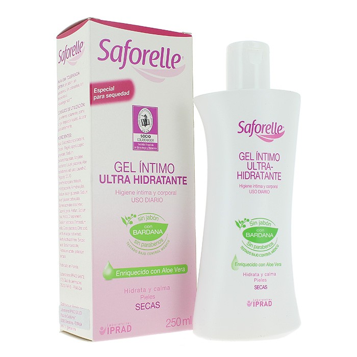 Imagen de Saforelle gel íntimo ultrahidratante 250ml