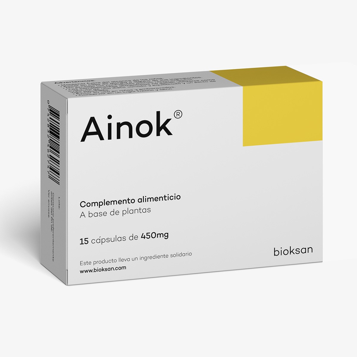 Imagen de Bioksan Ainok 15 cápsulas