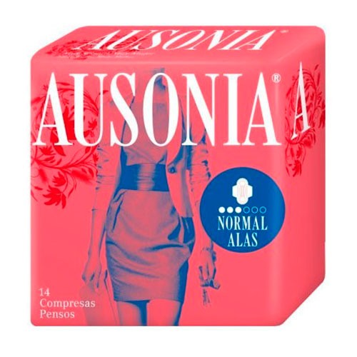 Imagen de Ausonia compresas normal alas 14