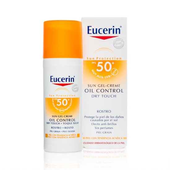Imagen de Eucerin solar oil control dry F 50+ 50ml