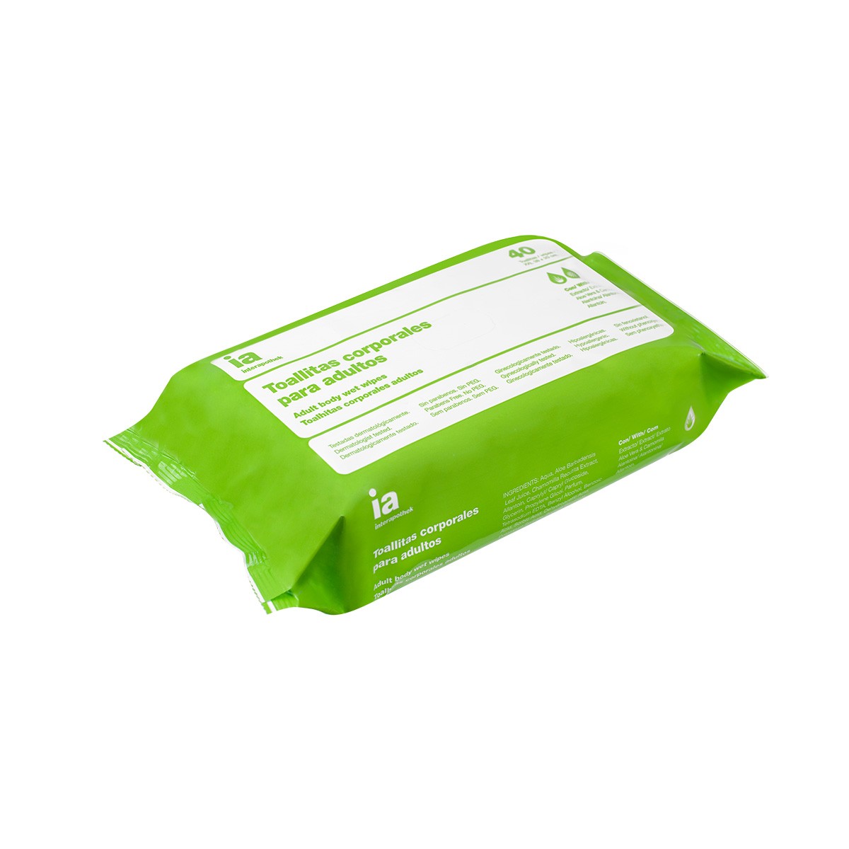 Imagen de Interapothek toallitas adultos 40uds