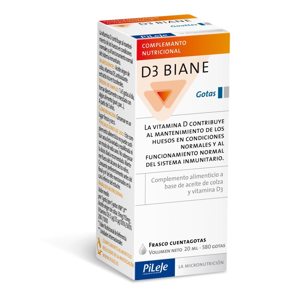 Imagen de Pileje D3 biane 20ml