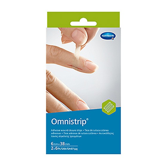 Imagen de Omnistrip tira sutura cutánea 6x38mm 12u