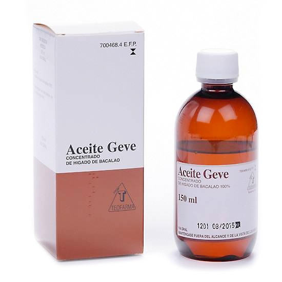 Imagen de Geve Neo aceite higado bacalao 150ml