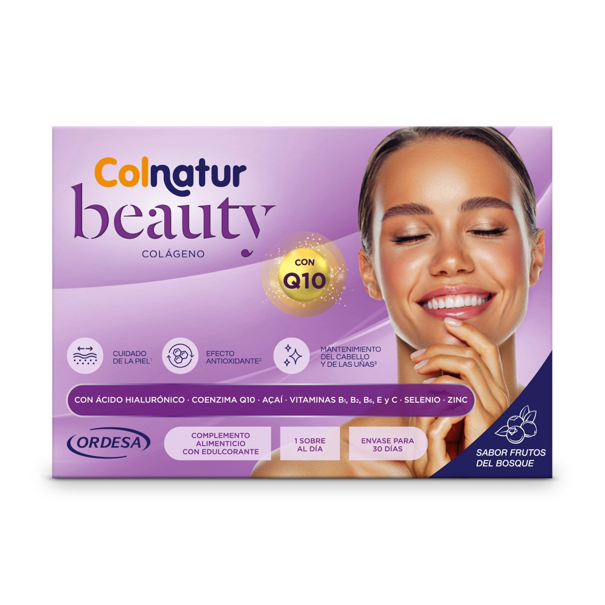 Imagen de Colnatur beauty frutos del bosque 30 sobres
