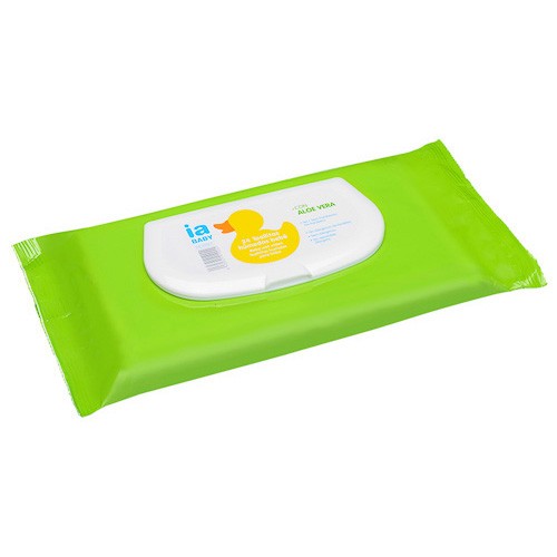 Imagen de Interapothek toallitas bebé aloe vera 24uds