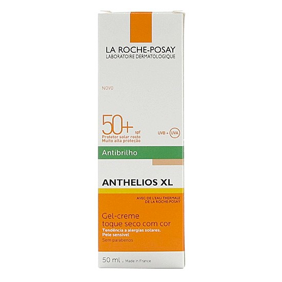 Imagen de La Roche Posay Anthelios oil control gel crema con color SPF50 50ml