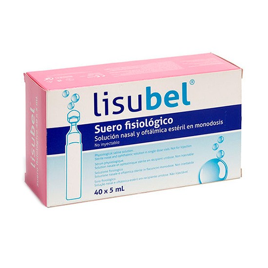 Imagen de Lisubel suero fisiologico 40 monod x 5ml