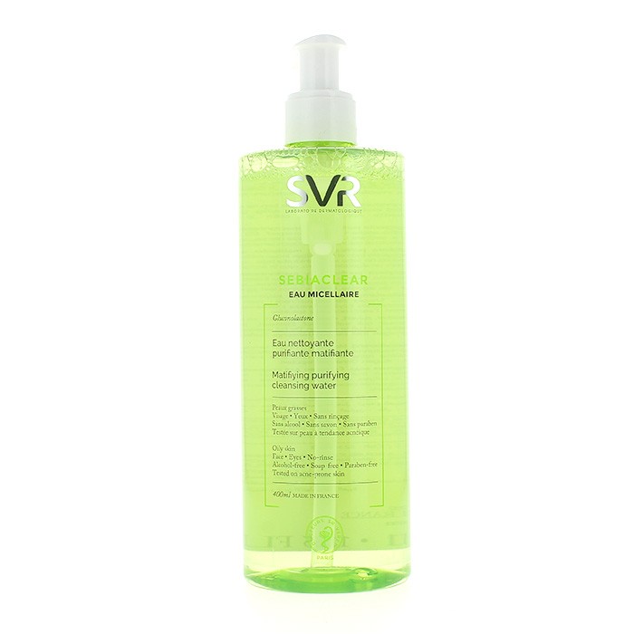 Imagen de SVR Sebiaclear agua micelar matificante 400ml