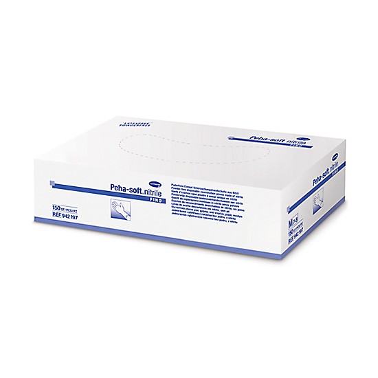 Imagen de Guantes Peha-Soft nitrilo fino Talla L 10u