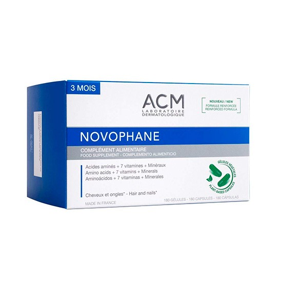 Imagen de ACM Novophane complemento anticaída 180 cápsulas