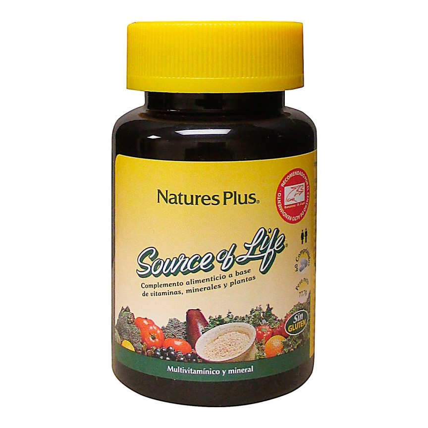 Imagen de Source of Life 60 Comprimidos Nature’s Plus