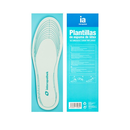 Imagen de Interapothek plantillas de espuma de látex recortables