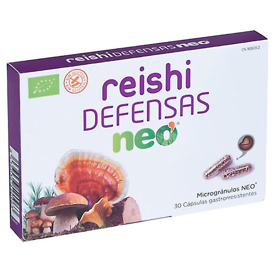 Imagen de Neovital  reishi defensas neo 30 capsulas