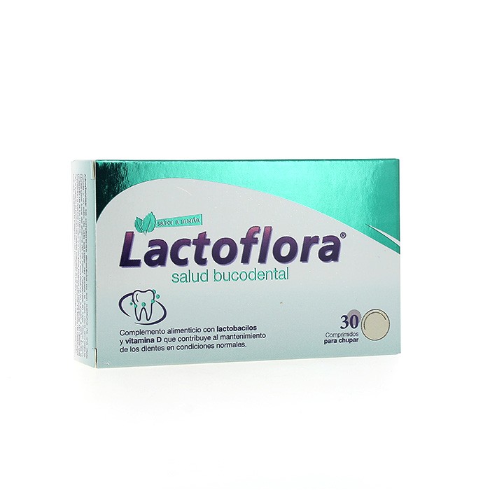 Imagen de LACTOFLORA BUCODENTAL MENTA 30 C CHUPAR