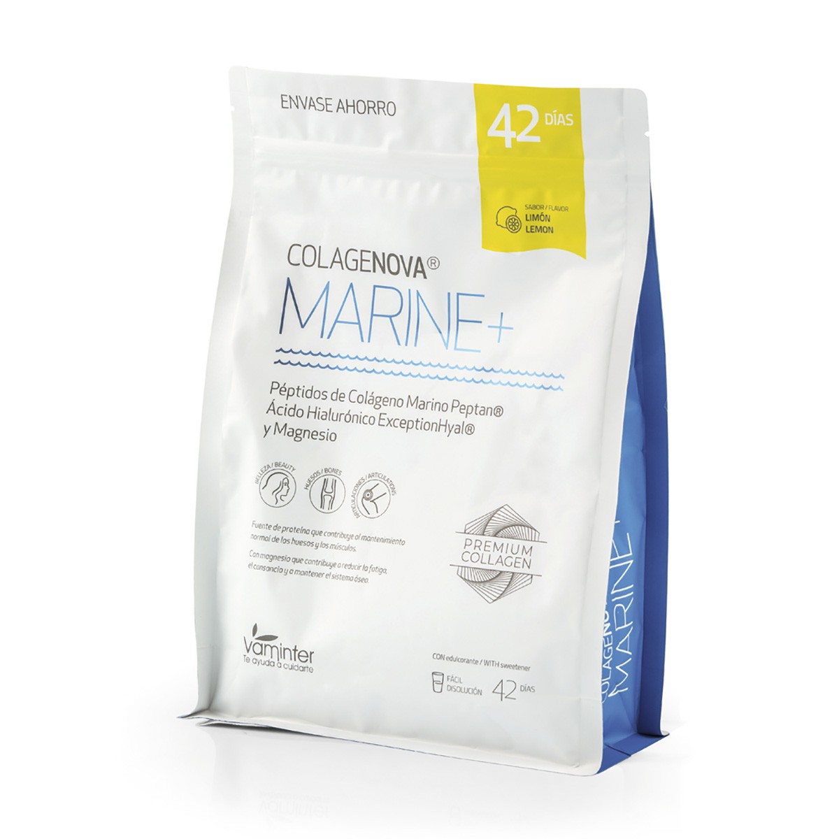 Imagen de Colagenova marine + hialur limon 590 gr