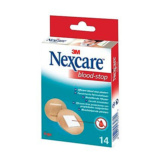 Imagen de Nexcare blood stop redonda 22,5mm 14 uds