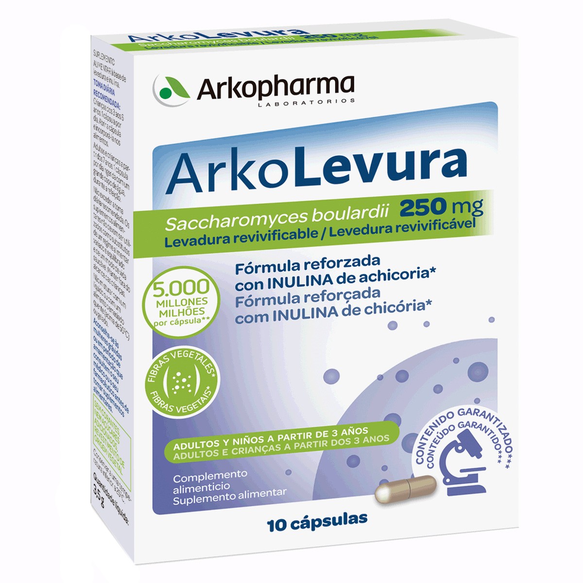 Imagen de ARKOLEVURA 10 CAPSULAS