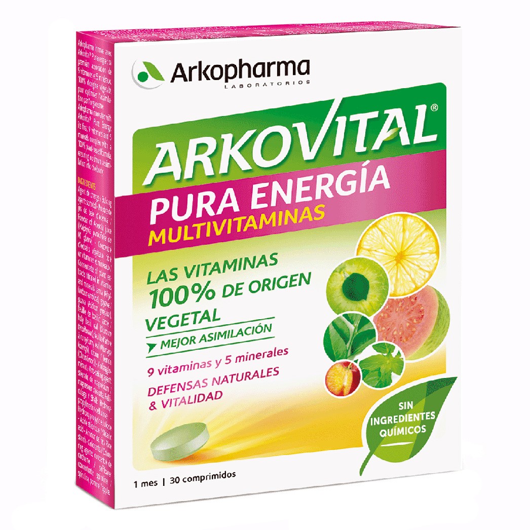 Imagen de Arkopharma Arkovital Energía multivitamínico 30 comprimidos