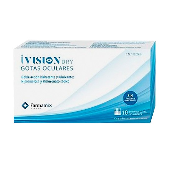 Imagen de Ivision dry gotas oculares 0,5ml x 20uds