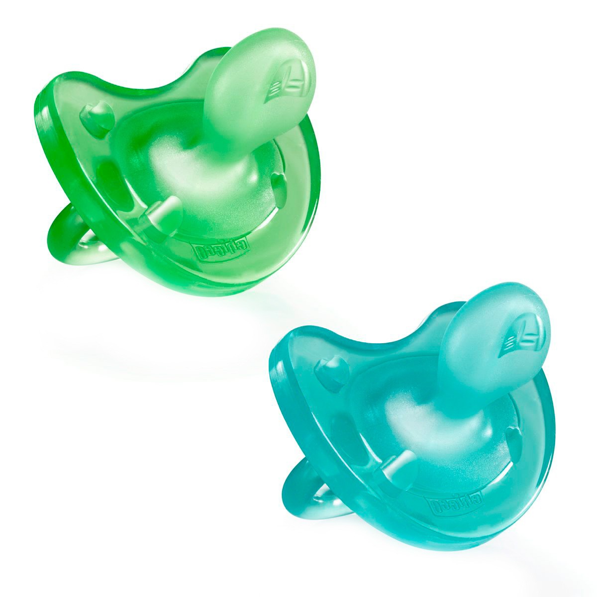 Imagen de Chicco chupete de silicona para bebés de 6 a 12 meses 2u