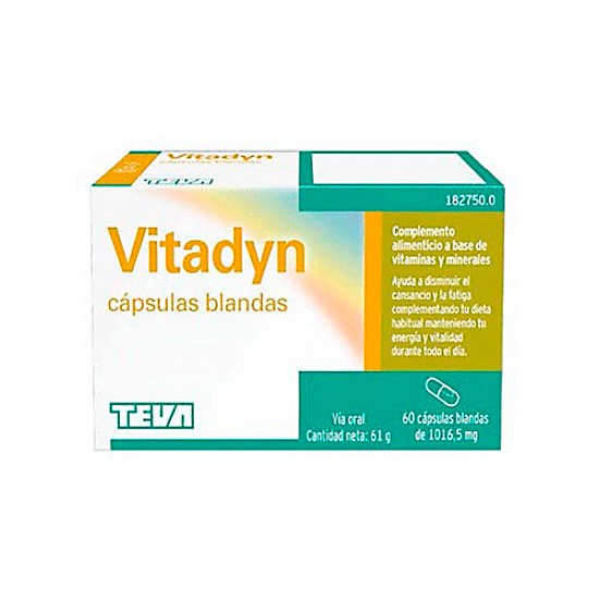 Imagen de Vitadyn 60 cápsulas blandas