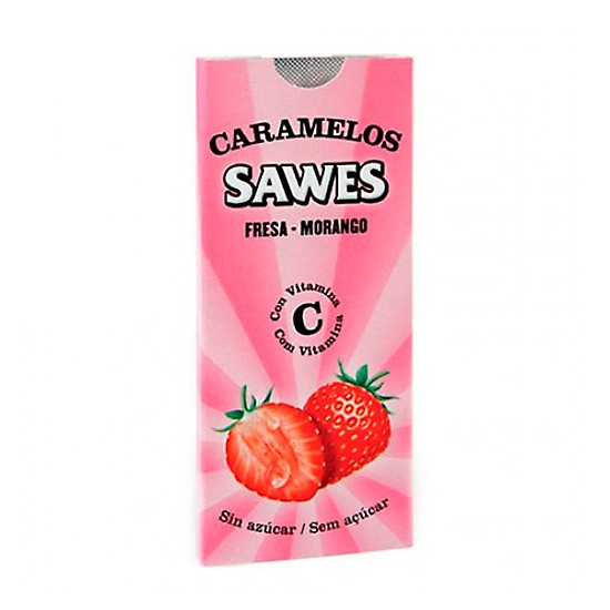 Imagen de CARAMELOS SAWES FRESA S/A. BLISTERS