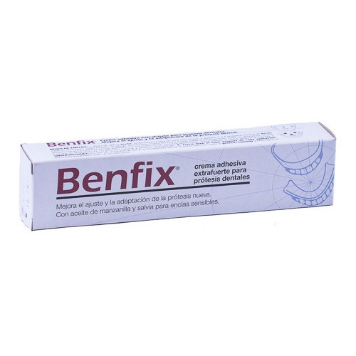Imagen de Benfix Turbo crema adhesiva para prótesis dentales 50g
