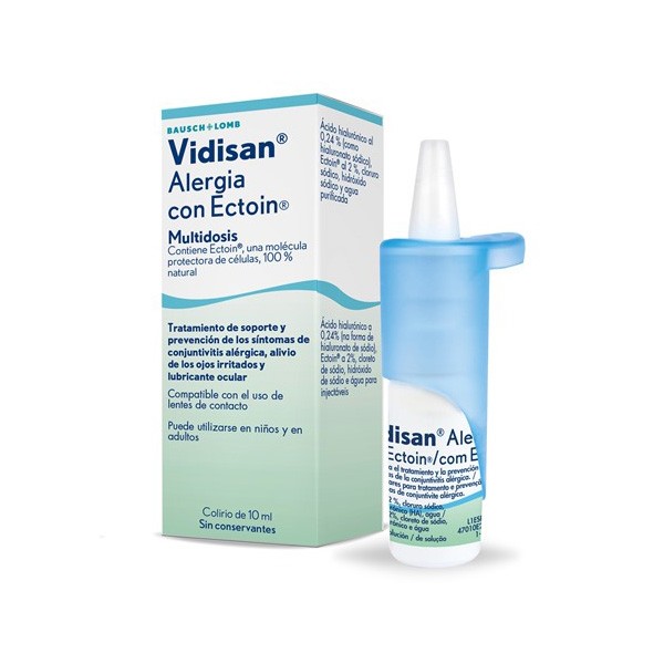 Imagen de Vidisan Alergia con Ectoin multidosis 10ml