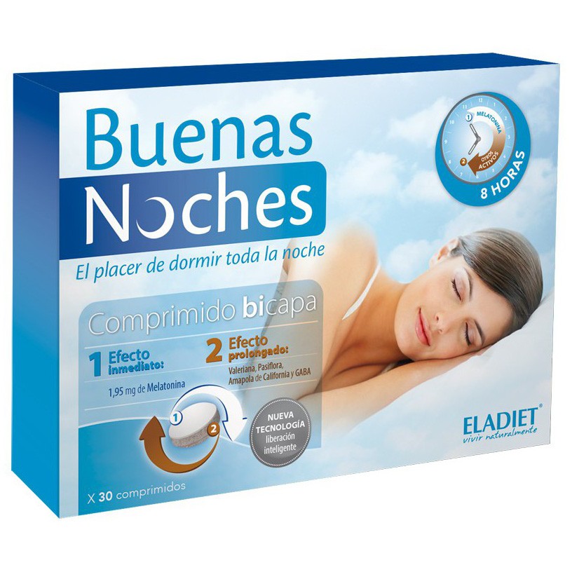 Imagen de Eladiet Buenas noches 30 comprimidos