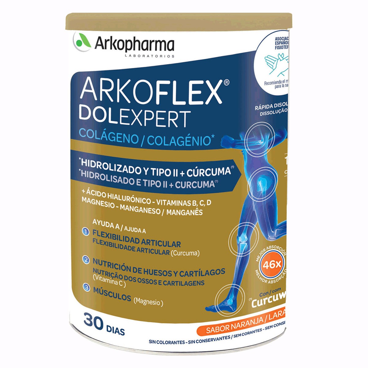 Imagen de Arkoflex colágeno Sport naranja 390g