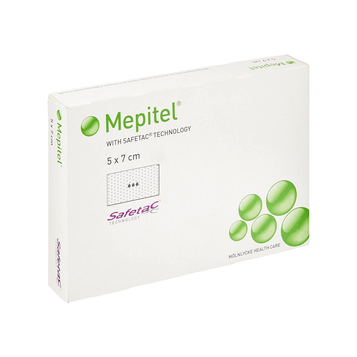 Imagen de Mepiform Mepitel apósito estéril 5x7, 5cm 10u