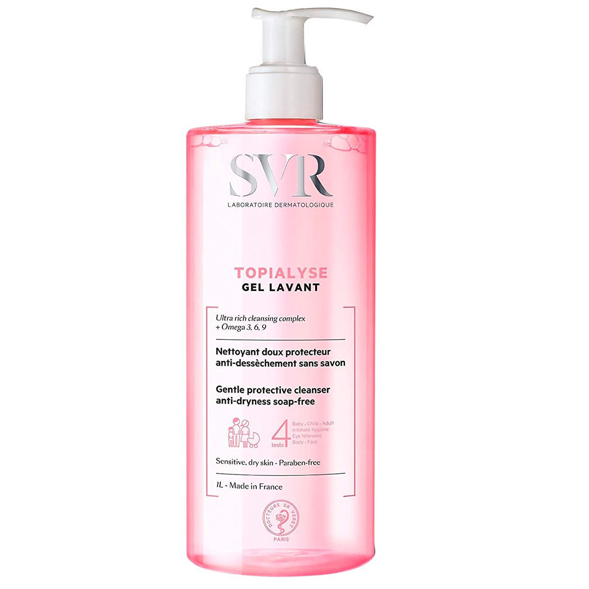 Imagen de SVR Topialyse gel de ducha 1 litro