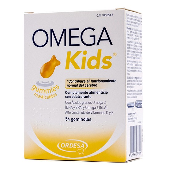 Imagen de Ordesa Omega kids gummies 54 gominolas