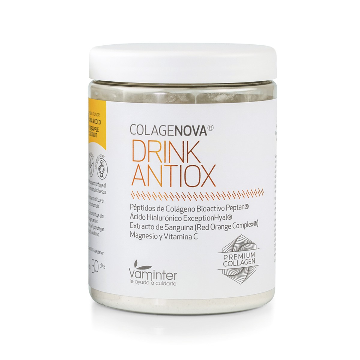 Imagen de Colagenova antiox drink piña-coco 420 gr