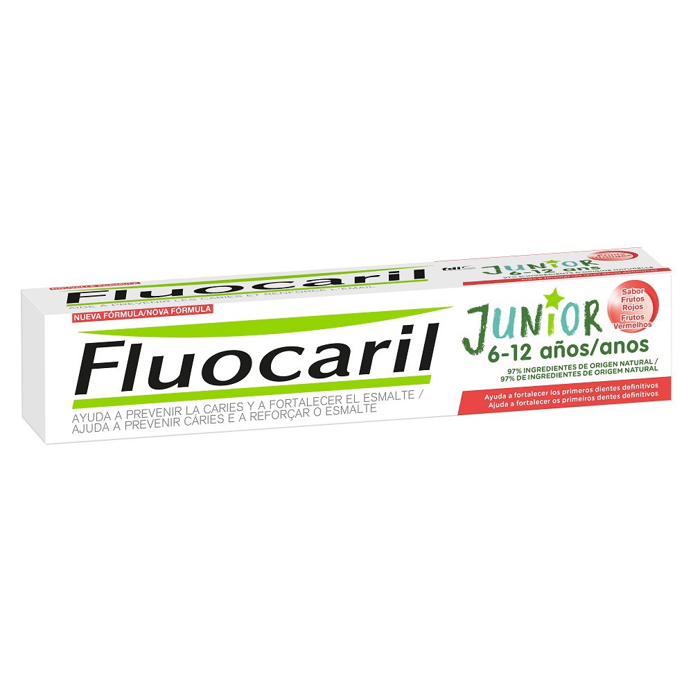 Imagen de Fluocaril junior gel frutos rojos 75ml