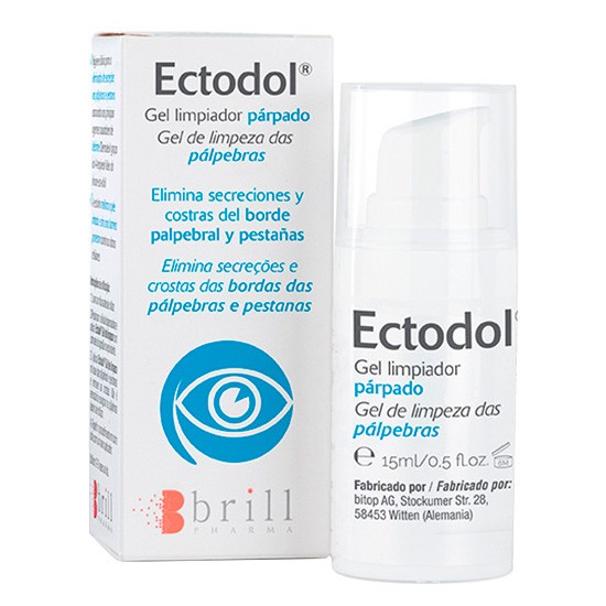 Imagen de Ectodol gel limpiador parpados 15ml