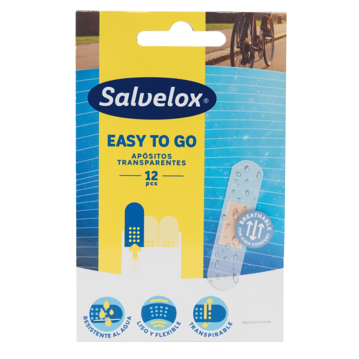 Imagen de Salvelox easy to go transparente 12uds