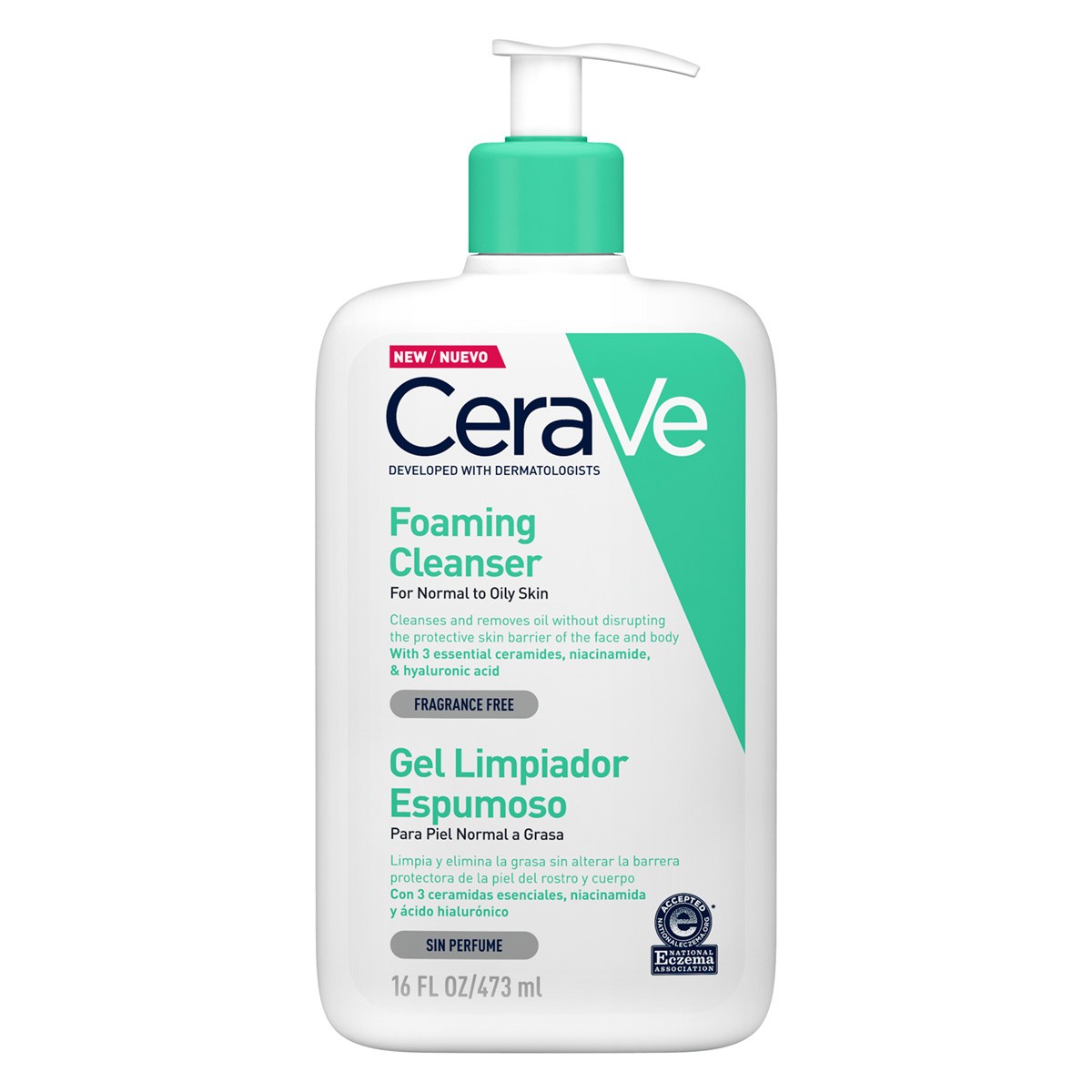 Imagen de Cerave limpiador espumoso 473ml