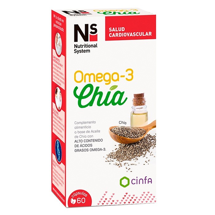 Imagen de N+s omega 3 chia 60 capsulas