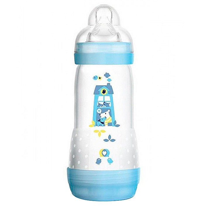 Imagen de Man Baby biberon anticolico azul 320ml