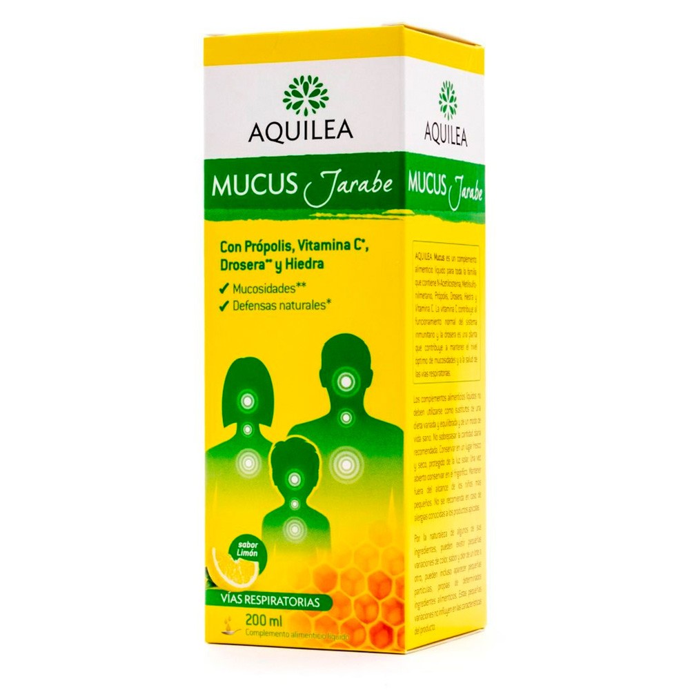 Imagen de Aquilea mucus jarabe 200ml