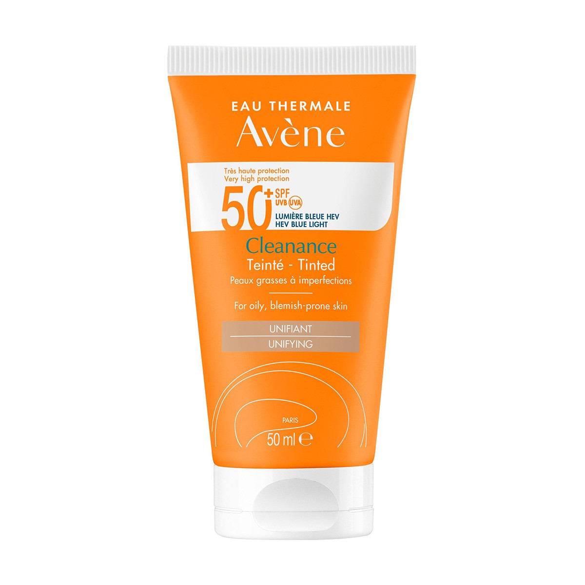 Imagen de Avene Cleanance protector solar con color spf-50+
