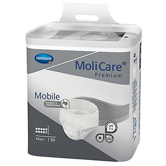 Imagen de Molicare Premium Mobile 10 gotas Talla L 14u