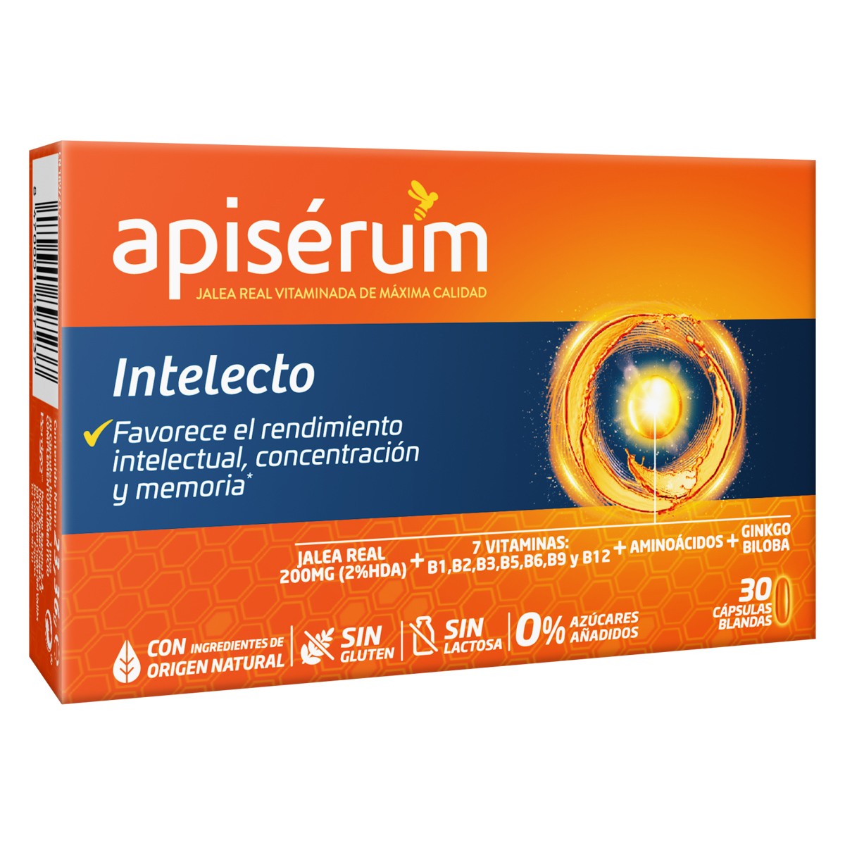 Imagen de Apiserum intelecto 30 cápsulas