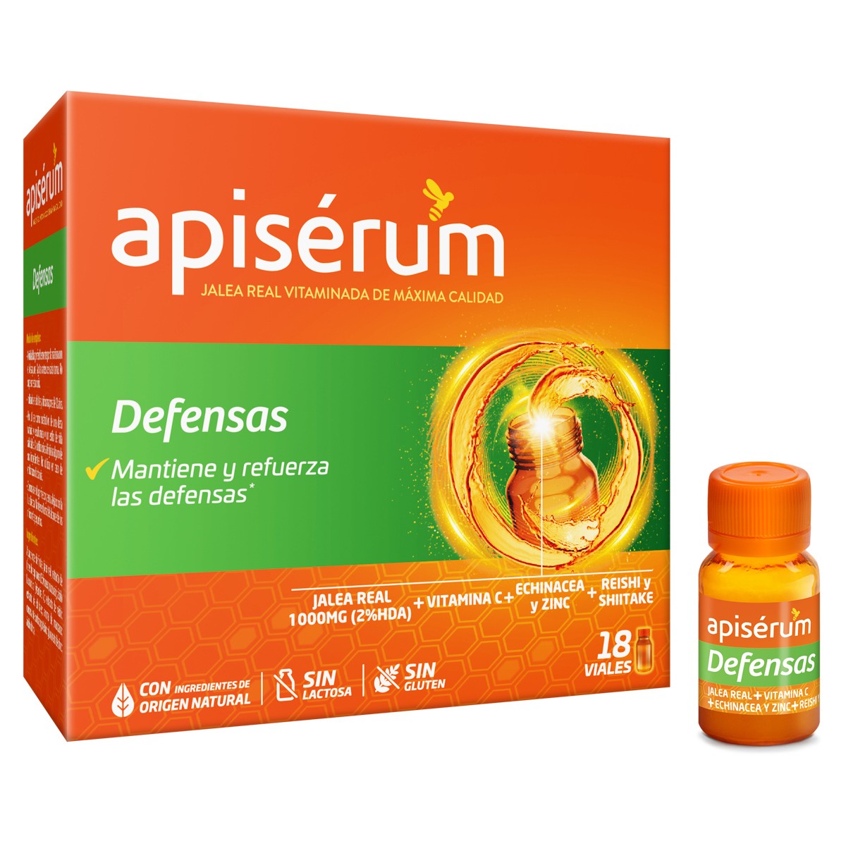 Imagen de Apiserum defensas 18 viales