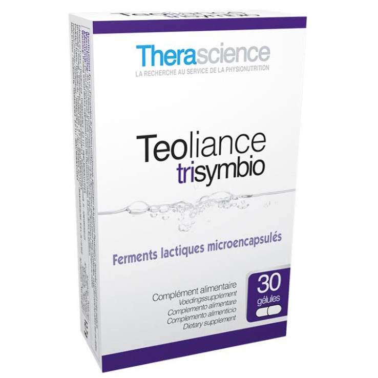 Imagen de Therascience teoliance trisymbio 30 caps